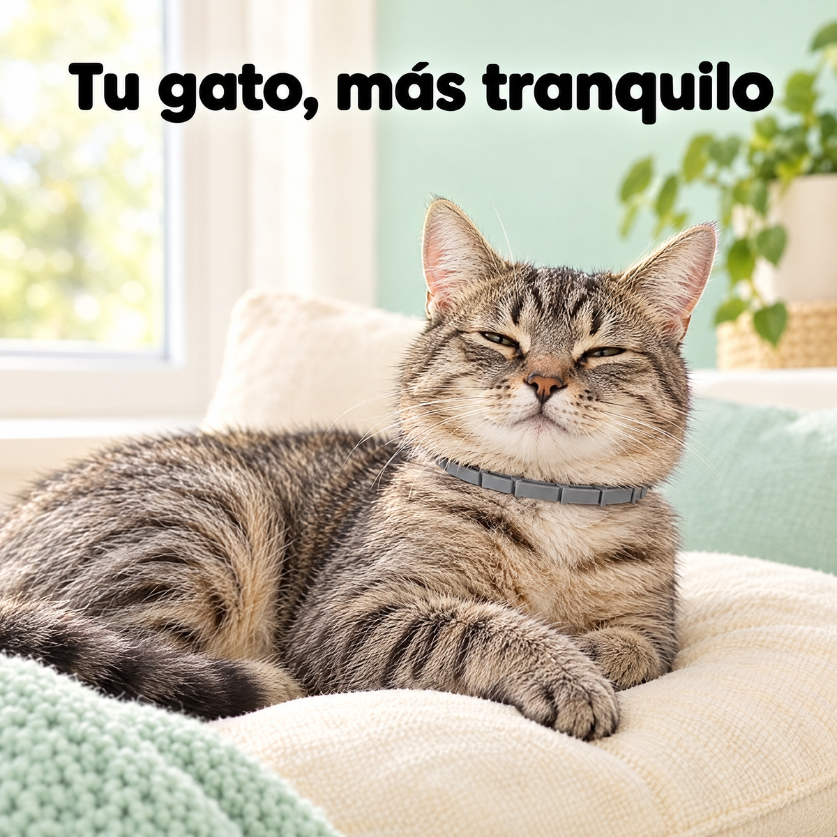 Tu gato, más tranquilo