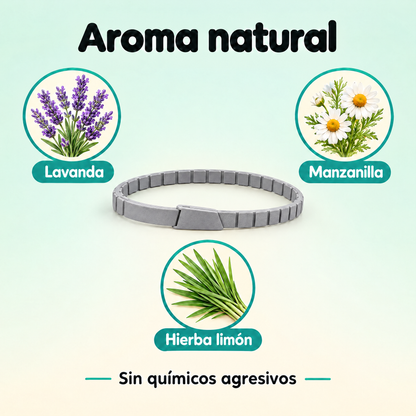 Aroma natural: lavanda, manzanilla y hierba limón